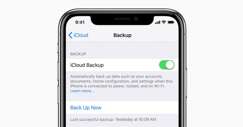 how to backup iphone